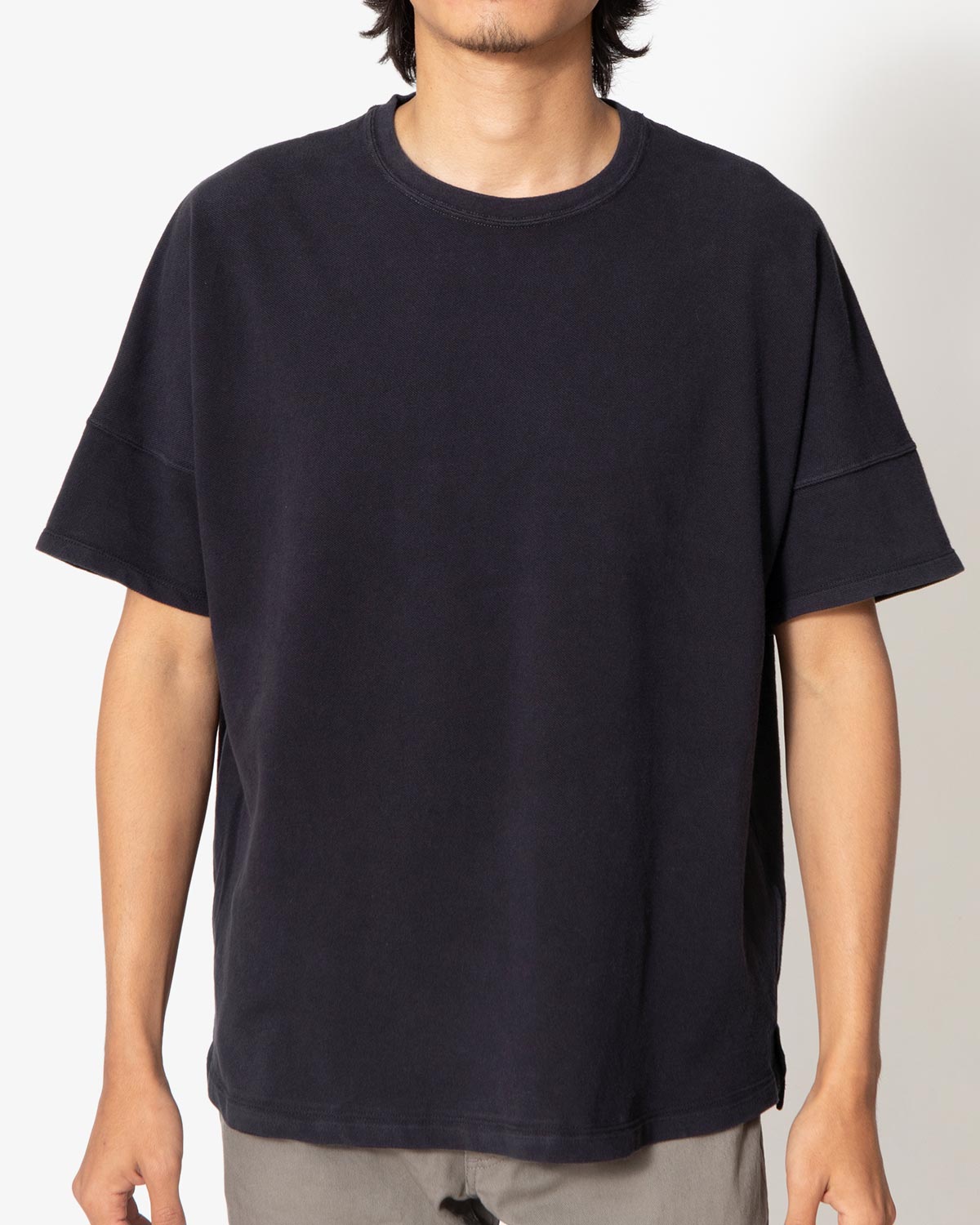 CLERK S/S TEE COTTON PIQUE OVERDYED