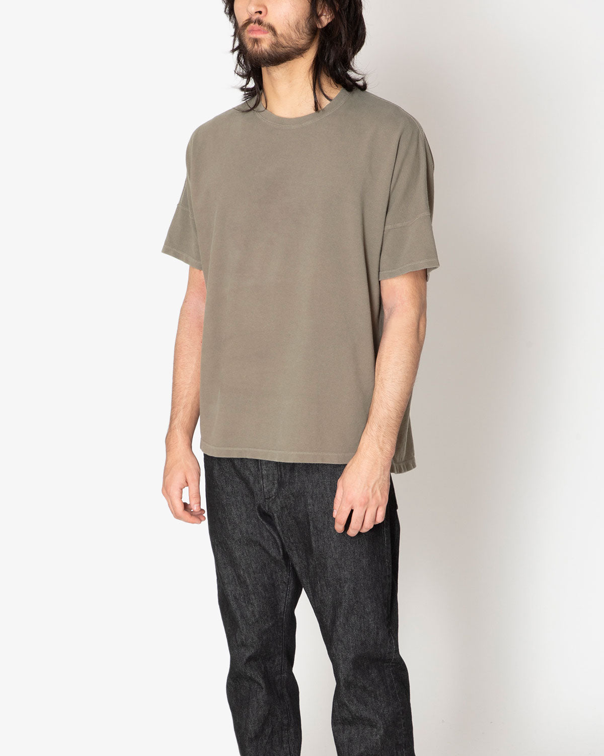 CLERK S/S TEE COTTON PIQUE OVERDYED