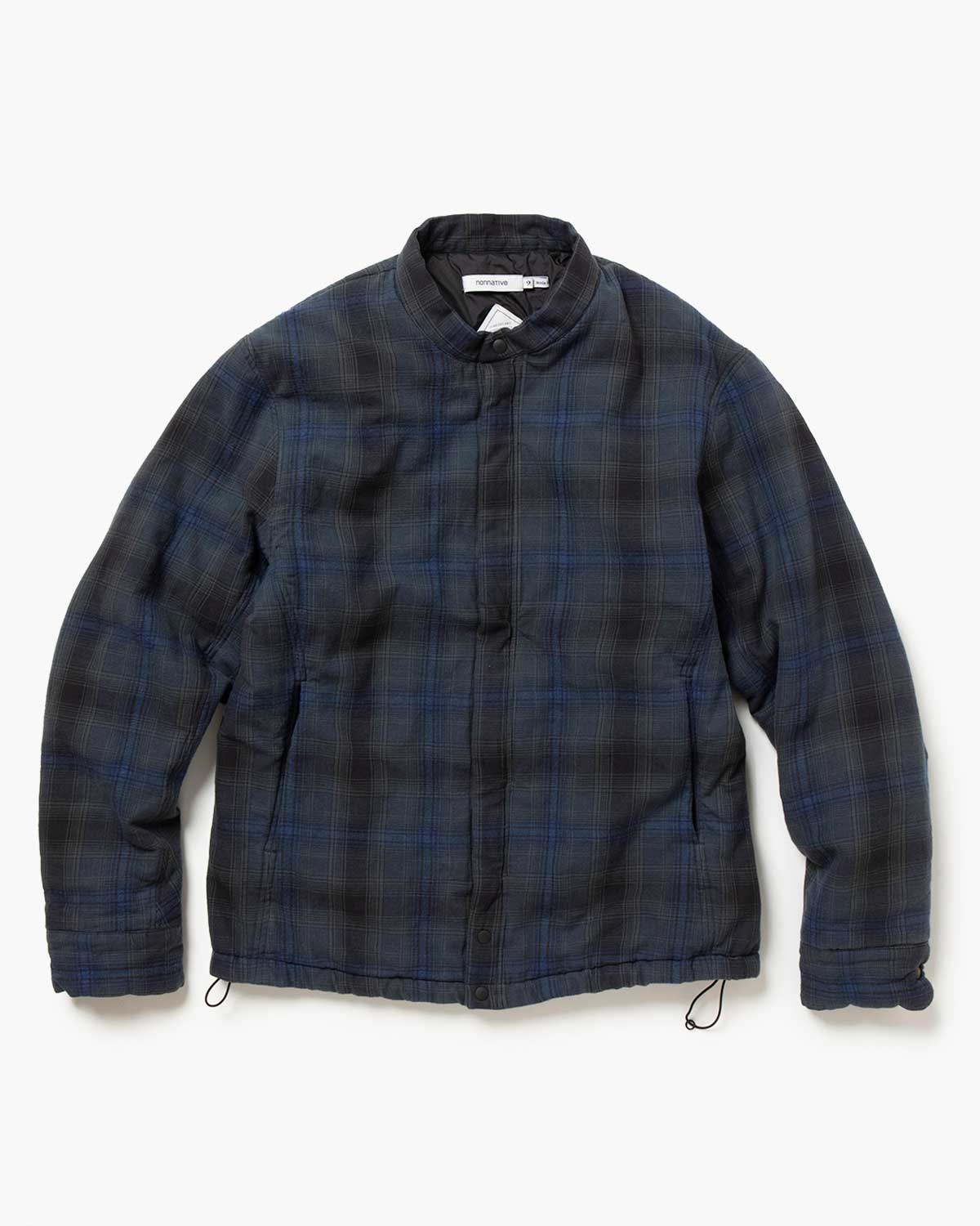 HIKER PUFF JACKET  C/W TWILL OMBRE PLAID WITH GORE-TEX INFINIUM™