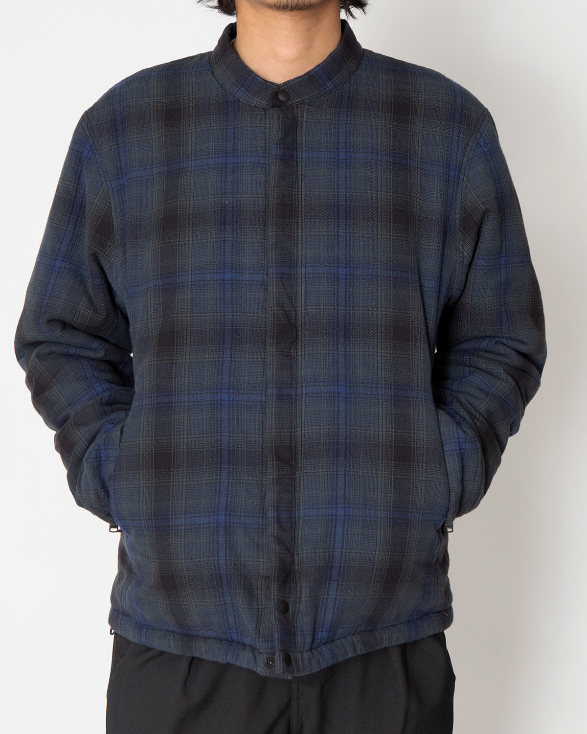 HIKER PUFF JACKET  C/W TWILL OMBRE PLAID WITH GORE-TEX INFINIUM™