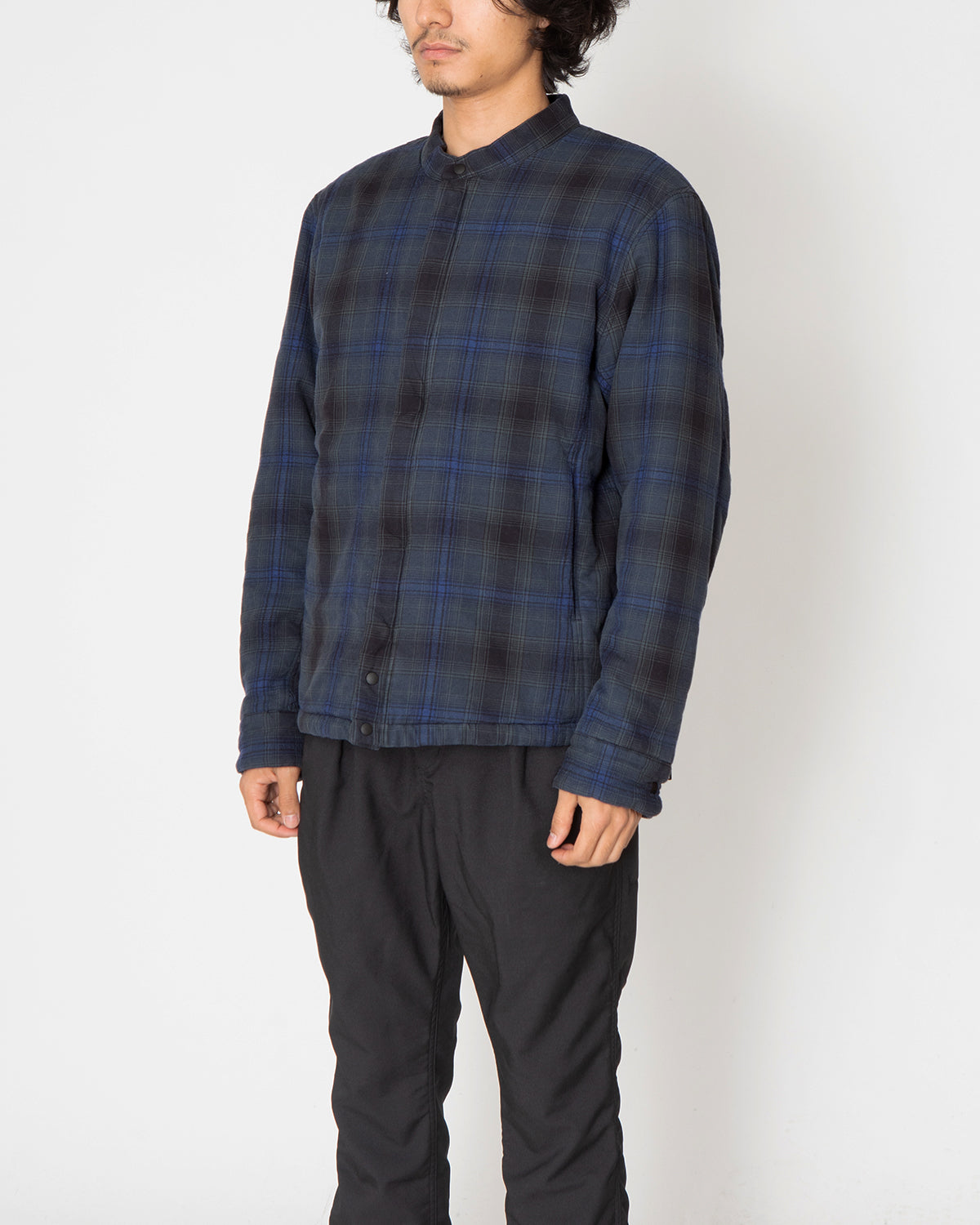 HIKER PUFF JACKET  C/W TWILL OMBRE PLAID WITH GORE-TEX INFINIUM™