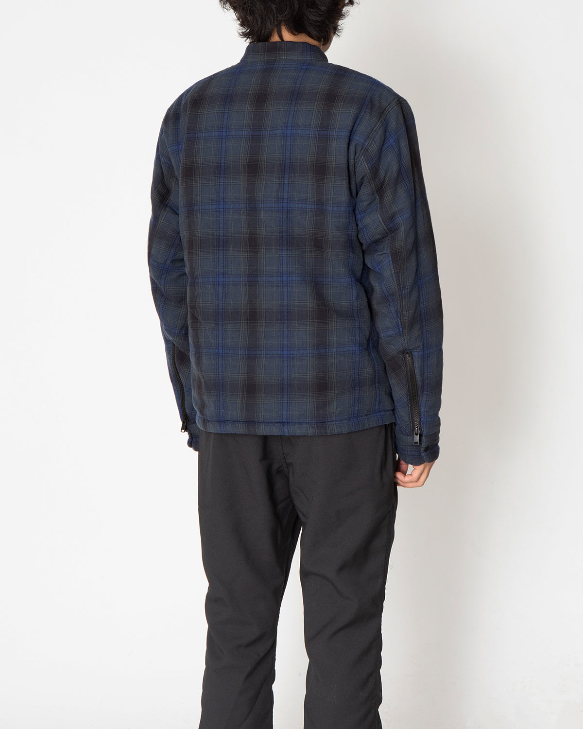 HIKER PUFF JACKET  C/W TWILL OMBRE PLAID WITH GORE-TEX INFINIUM™