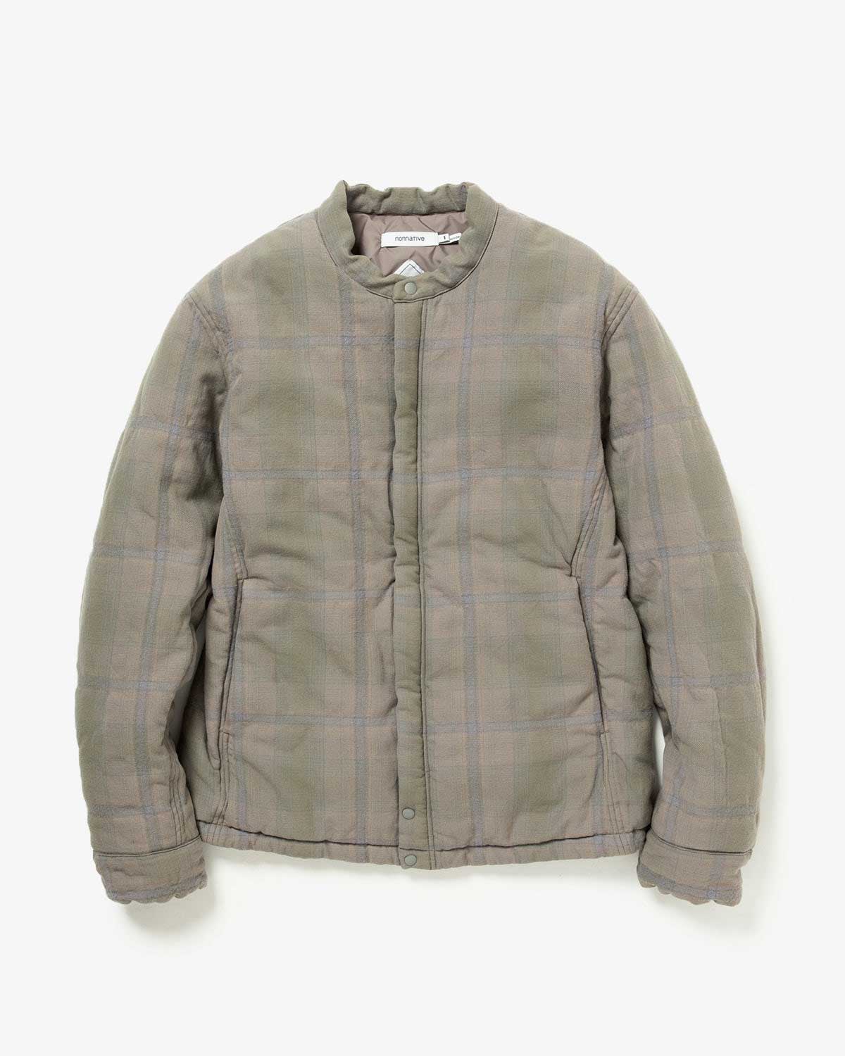 HIKER PUFF JACKET  C/W TWILL OMBRE PLAID WITH GORE-TEX INFINIUM™