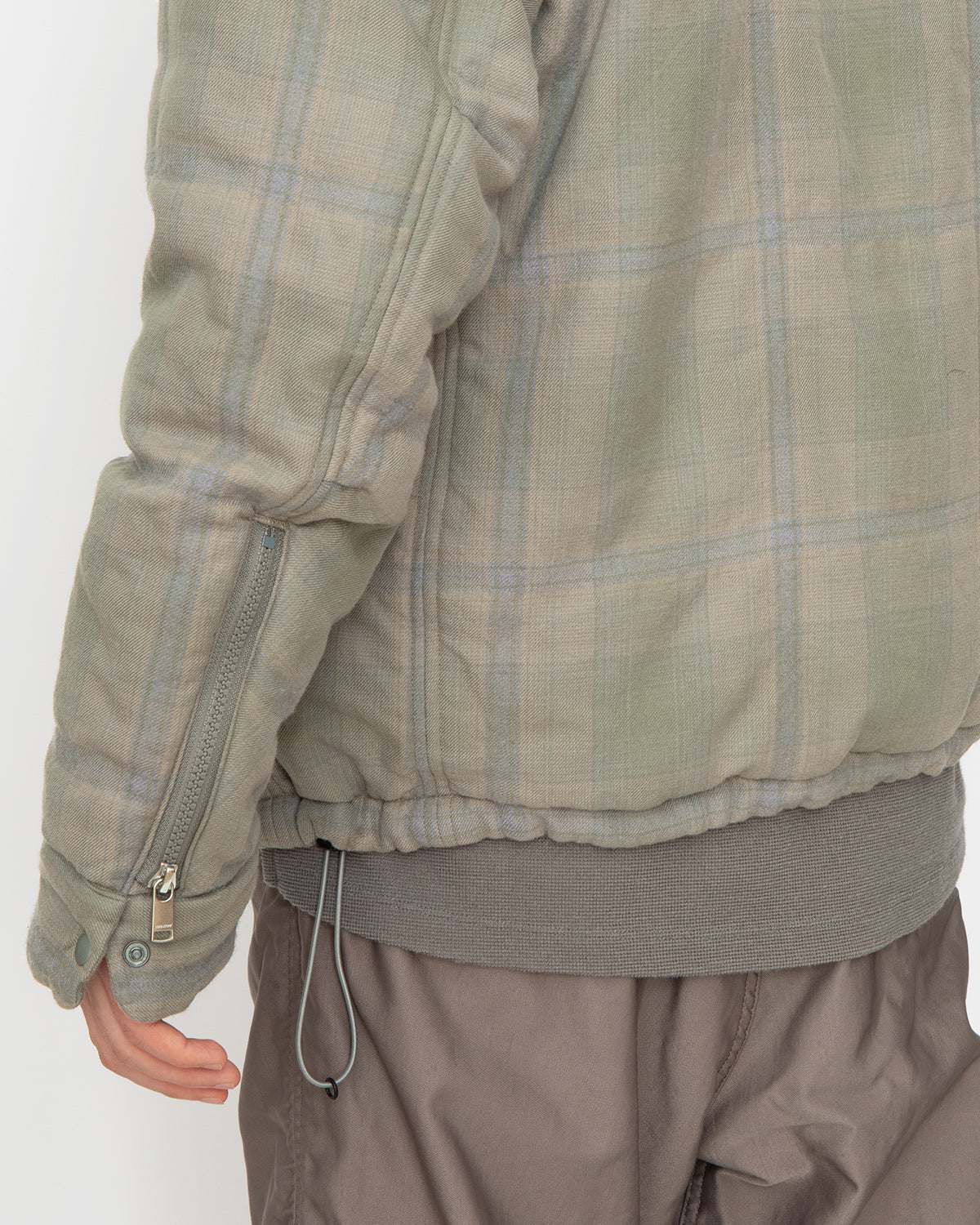 HIKER PUFF JACKET  C/W TWILL OMBRE PLAID WITH GORE-TEX INFINIUM™