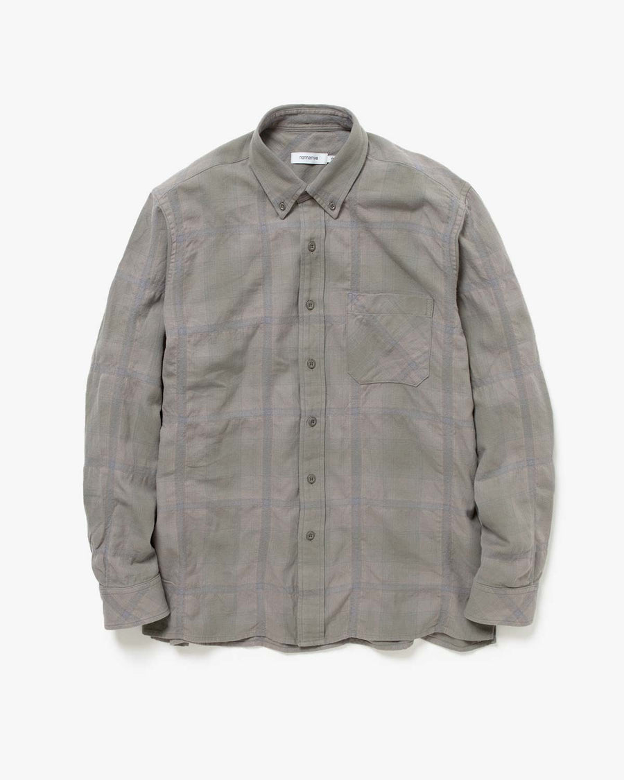 DWELLER B.D. SHIRT C/W TWILL OMBRE PLAID – COVERCHORD