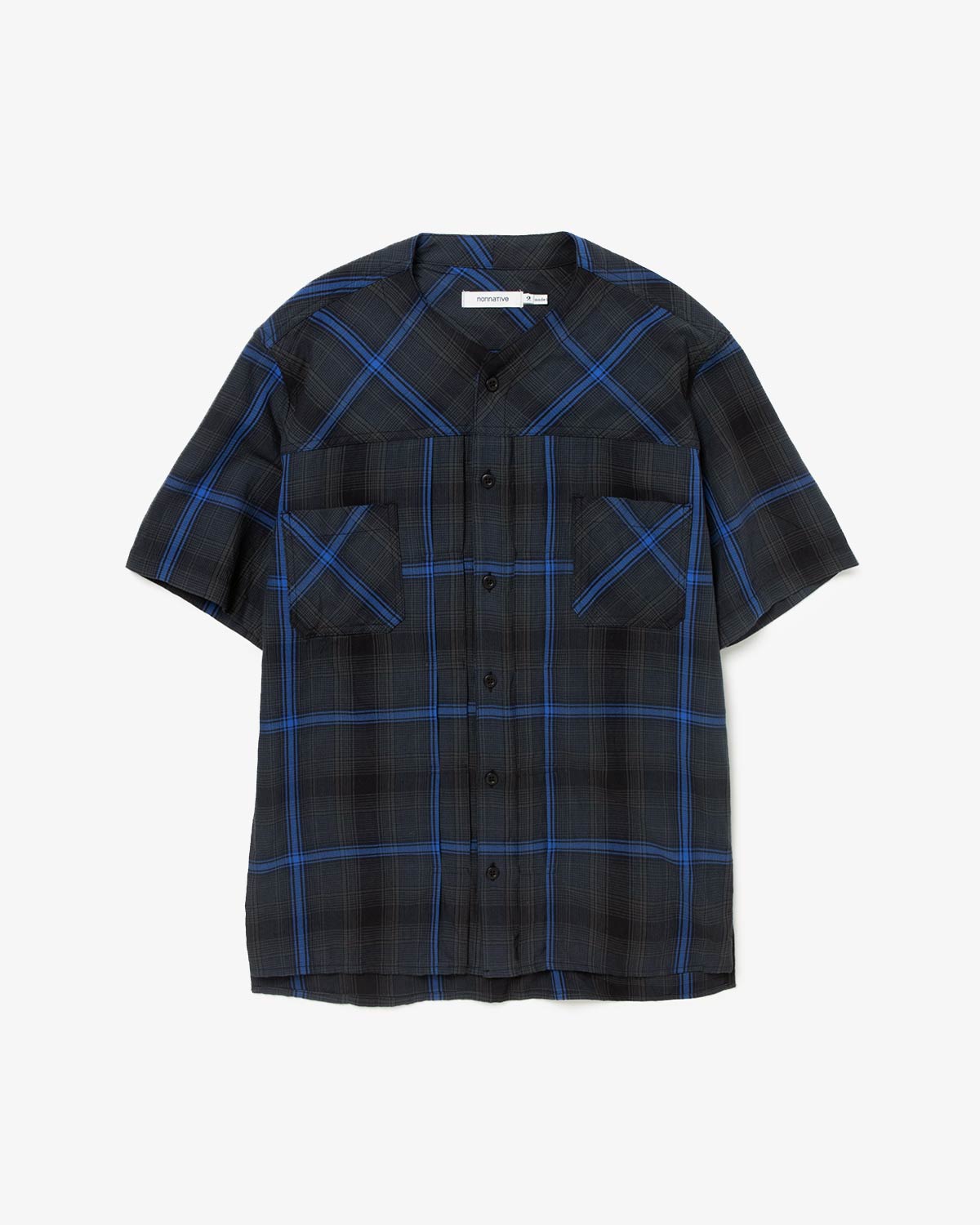 TRUCKER S/S SHIRT C/P TWILL OMBRE PLAID