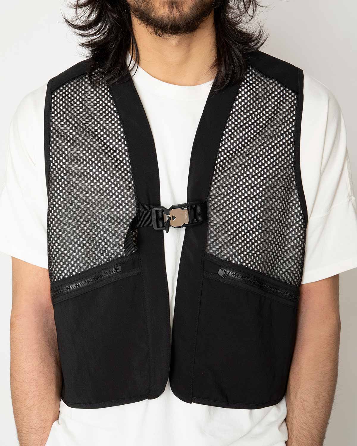 JOGGER VEST POLY MESH WITH FIDLOCK® BUCKLE