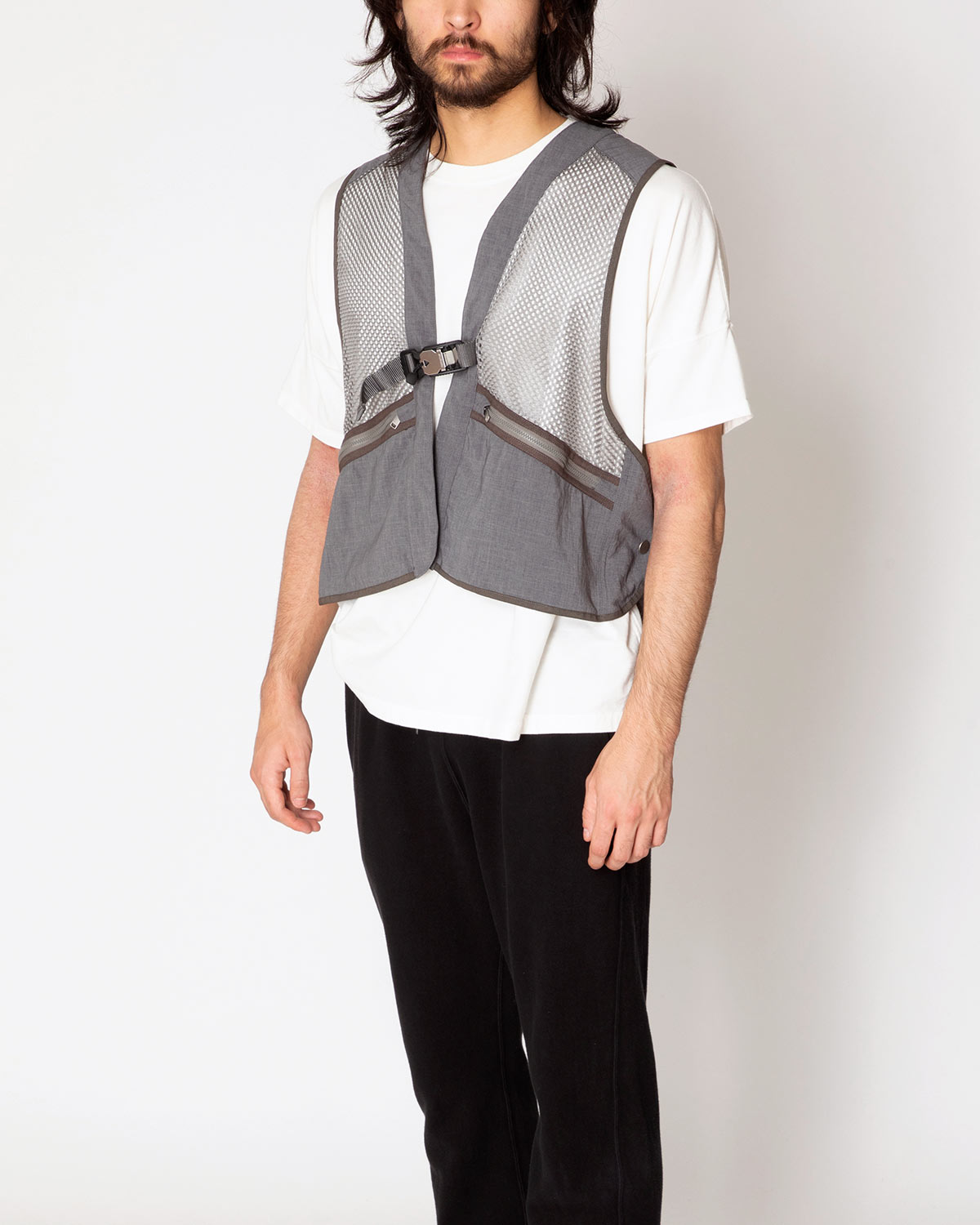 JOGGER VEST POLY MESH WITH FIDLOCK® BUCKLE