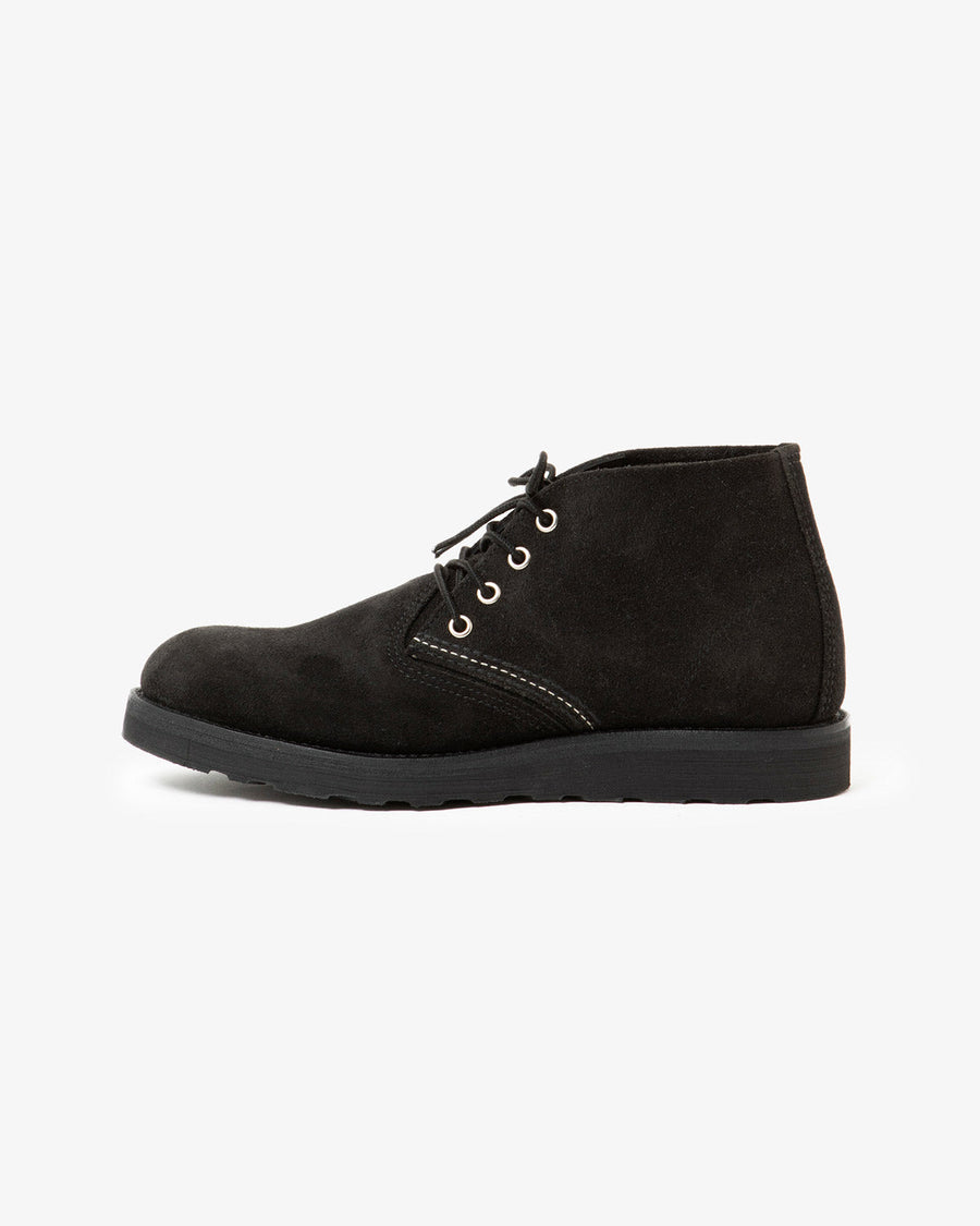 PRE-ORDER RAFFLE】STYLE NO. 3147 SUEDE BLACK WORK CHUKKA PLATFORM