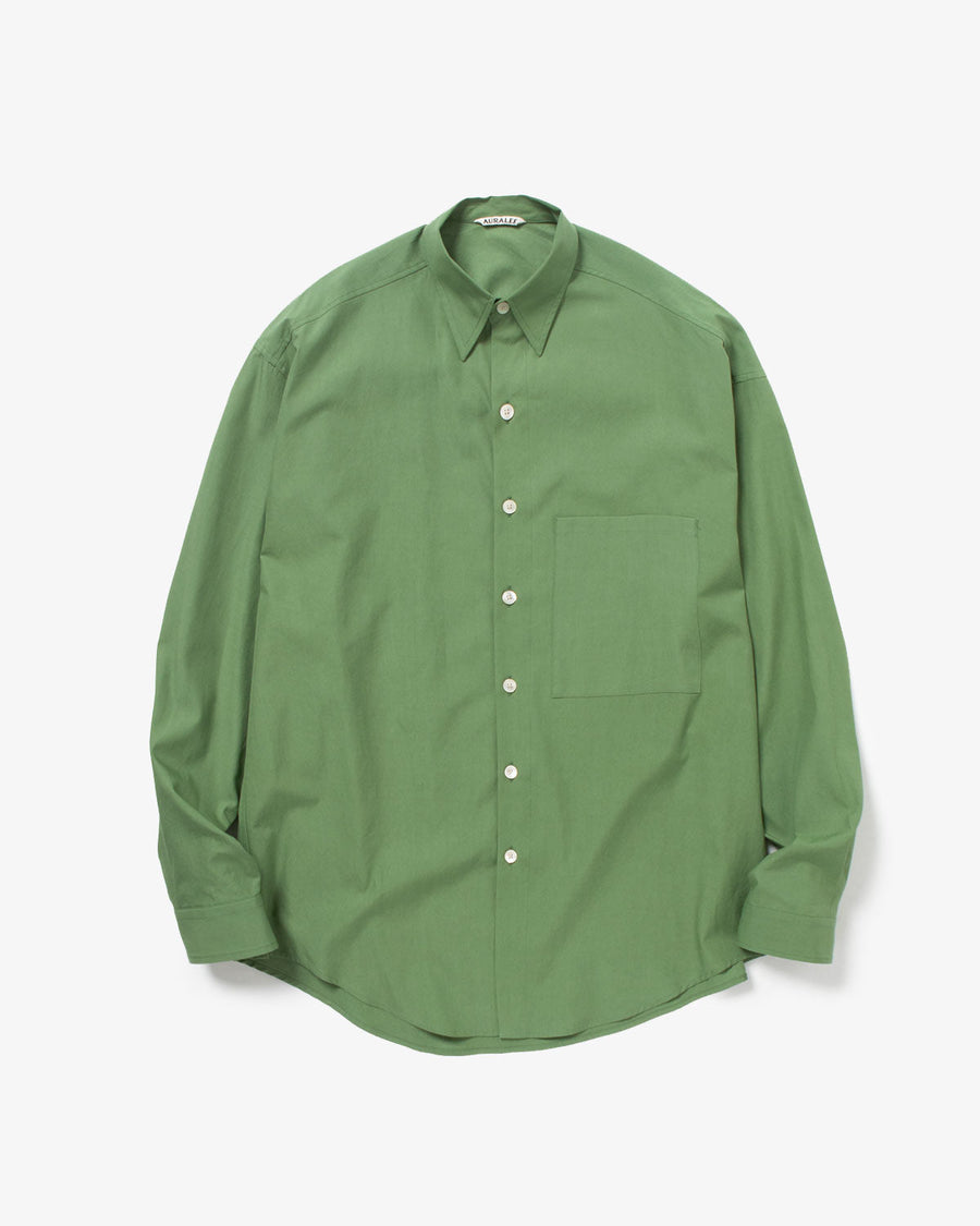 佐藤健着用 WASHED FINX TWILL SHIRTS-