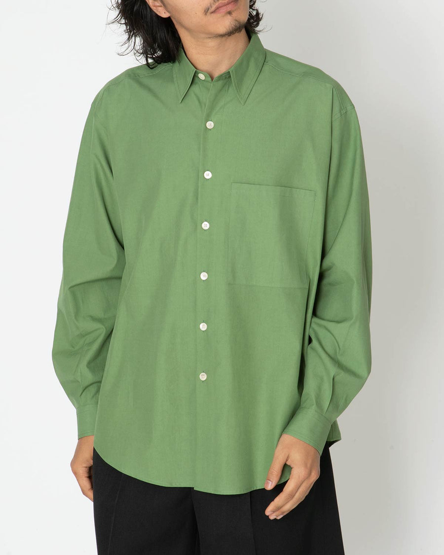 JOU佐藤健着用 WASHED FINX TWILL SHIRTS - シャツ