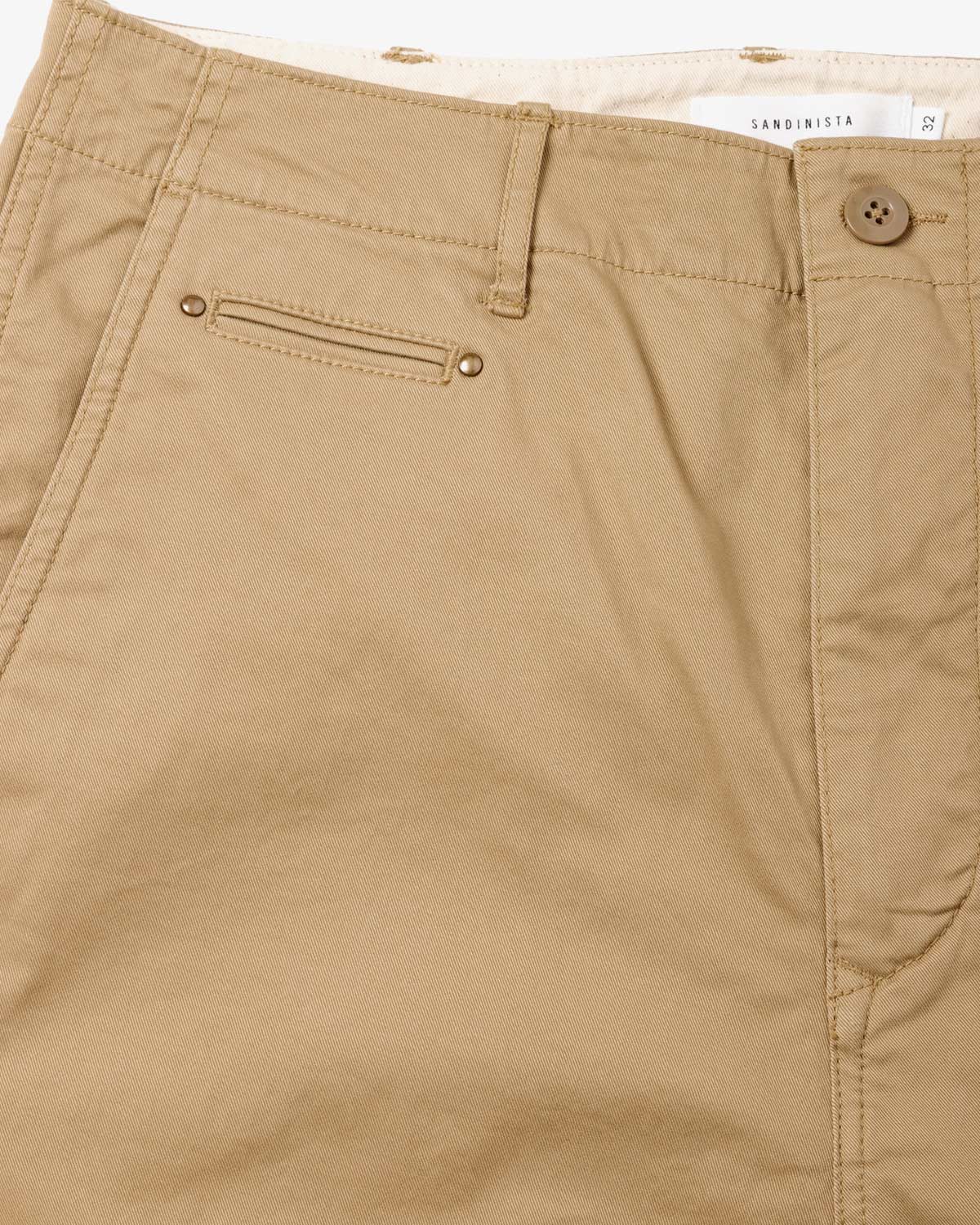 CHINO PANTS - STRETCH ANKLE CUT