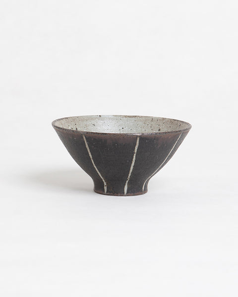 大村剛 Ceramic Katakuchi – Rusted Iron Katakuchi Matcha Bowl