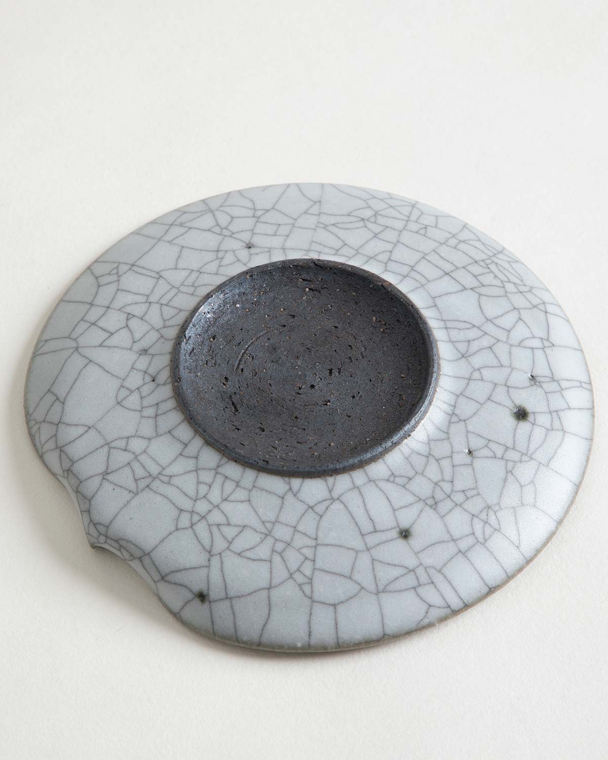 CHARCOAL KATAKUCHI 5" PLATE