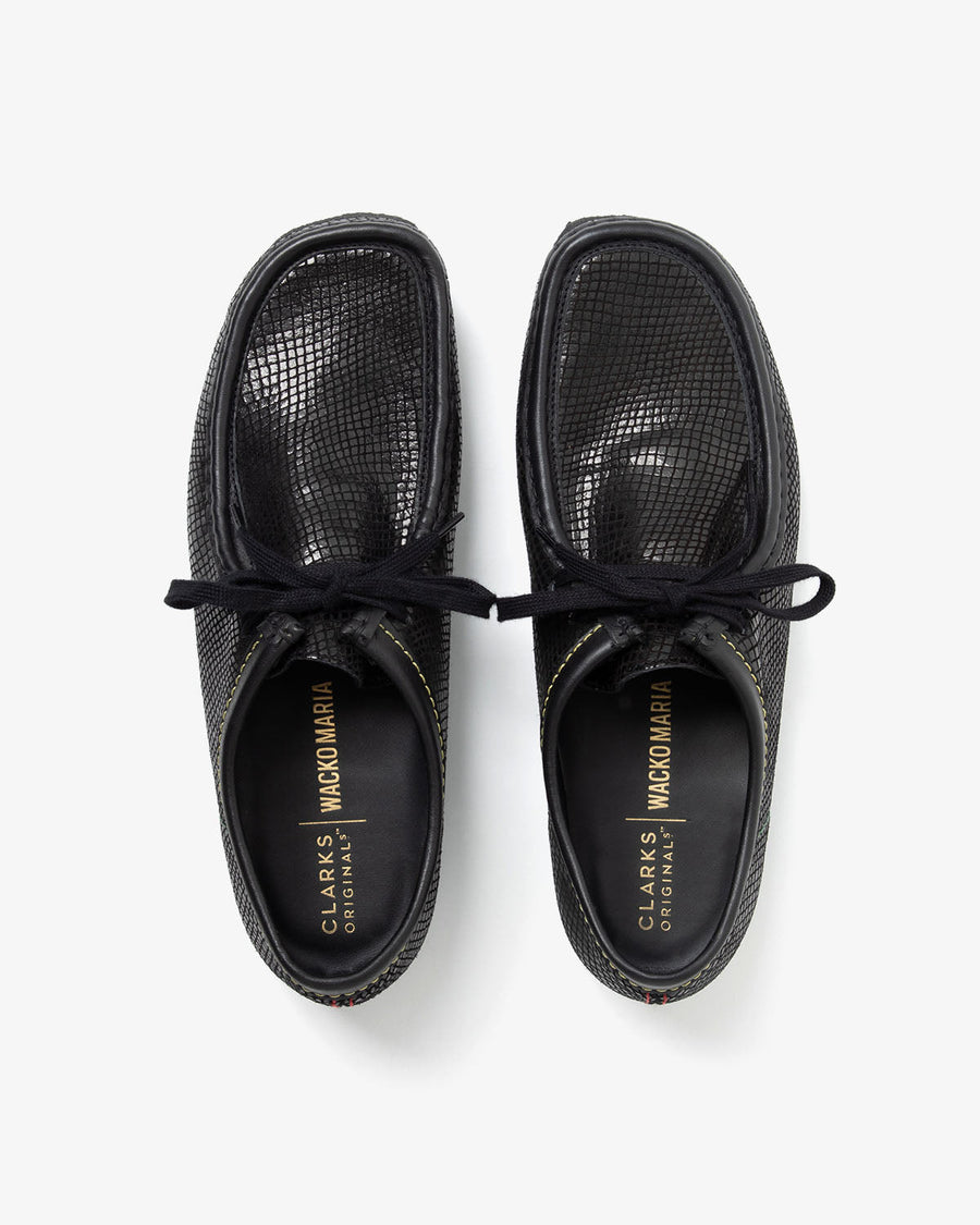 25cm WACKO MARIA × Clarks WALLABEE スネーク WACKO MARIA Clarks